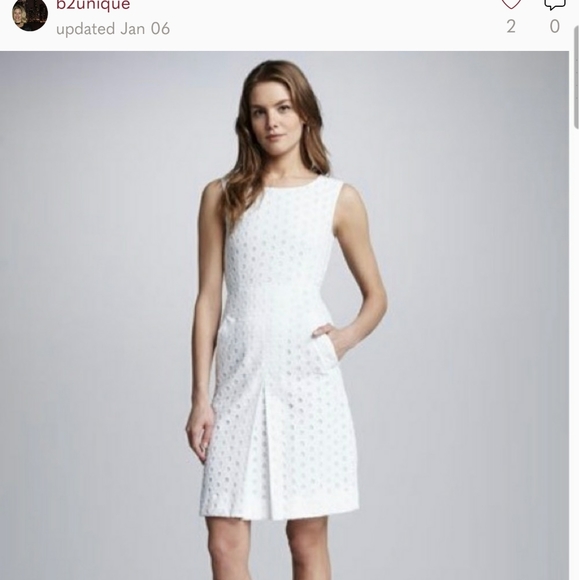 Diane von Furstenberg Carprenna Ring Stitch Dress 14. - Picture 3 of 16